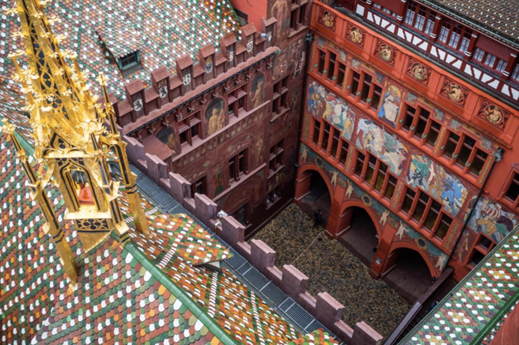 City Center Rooftop Balcony-Studio At Town Hall Basel Exterior photo